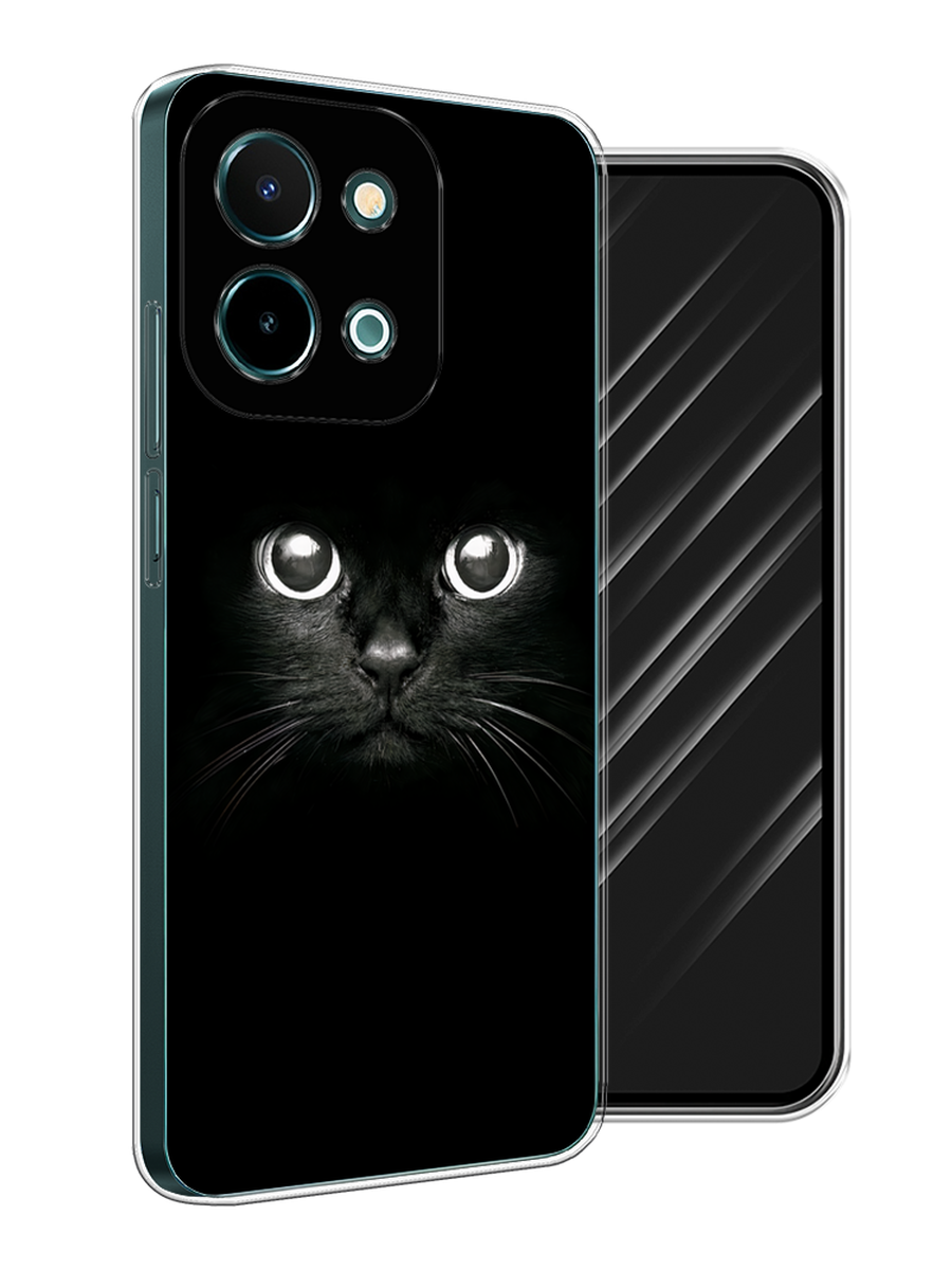 

Чехол Awog на Vivo Y28 4G "Взгляд черной кошки", Черный;белый;серый, 2611650-1