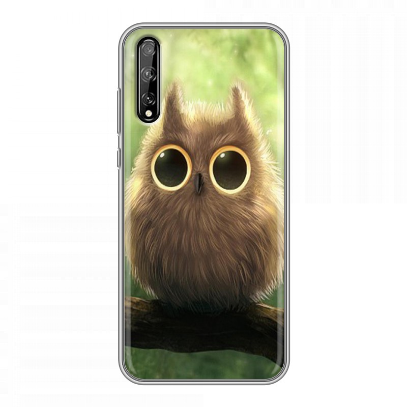 фото Чехол для honor 30i/huawei y8p с рисунком и защитой камеры 100gadgets