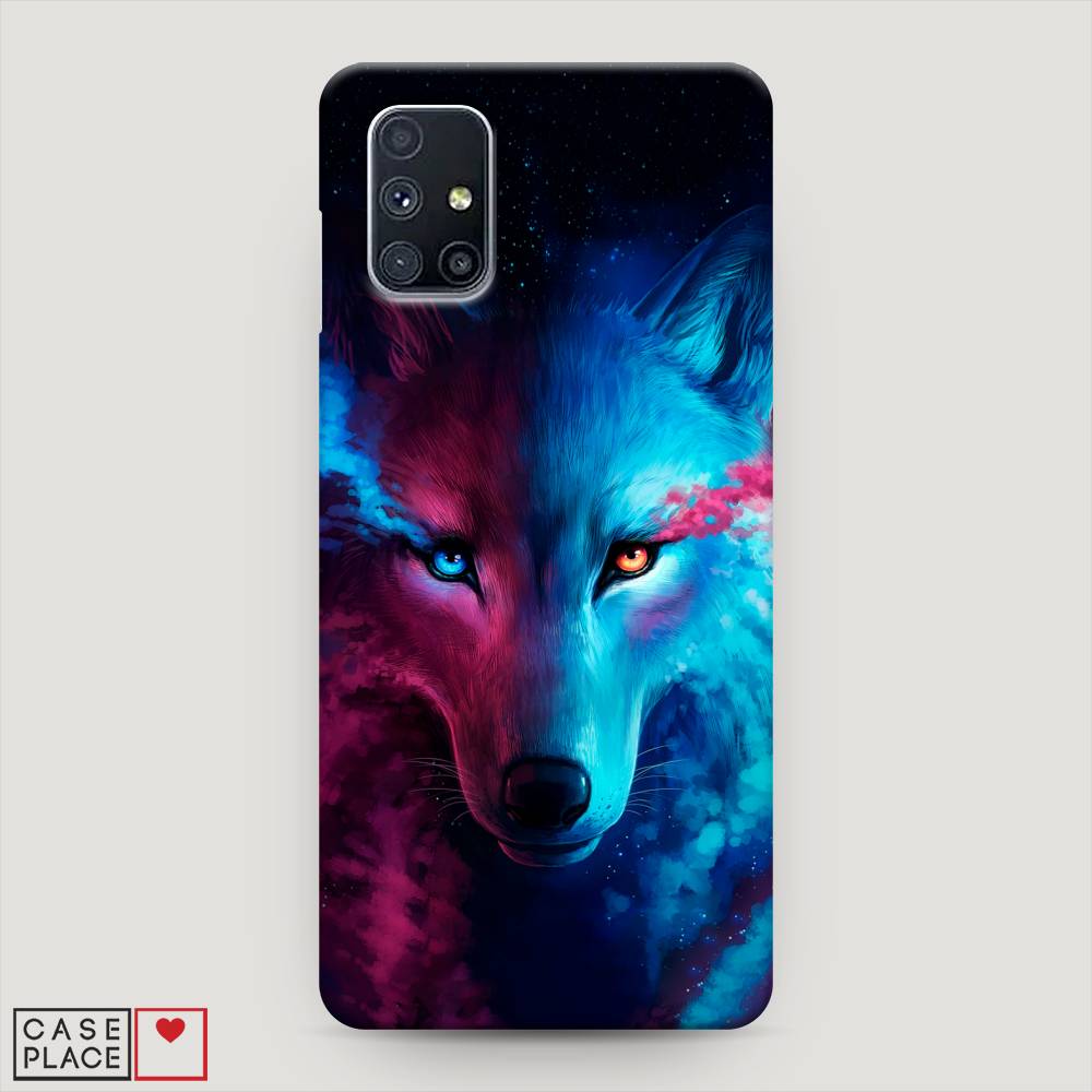 

Пластиковый чехол "Волшебный волк" на Samsung Galaxy M51, 2101520-1