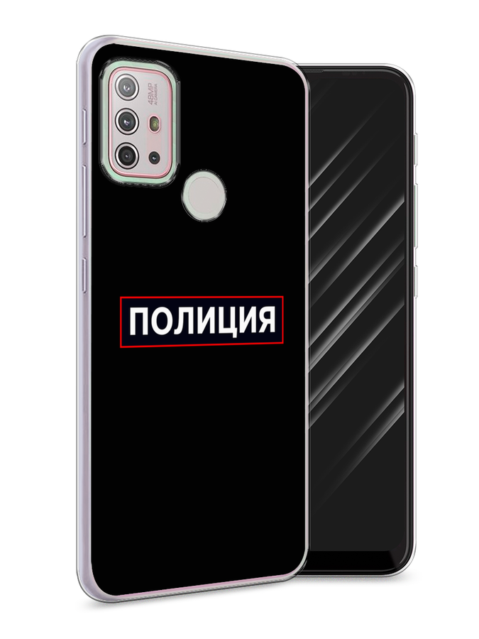 

Чехол Awog на Lenovo K13 Note / Леново K13 Note "Police logo", Черный;белый;красный, 112950-5