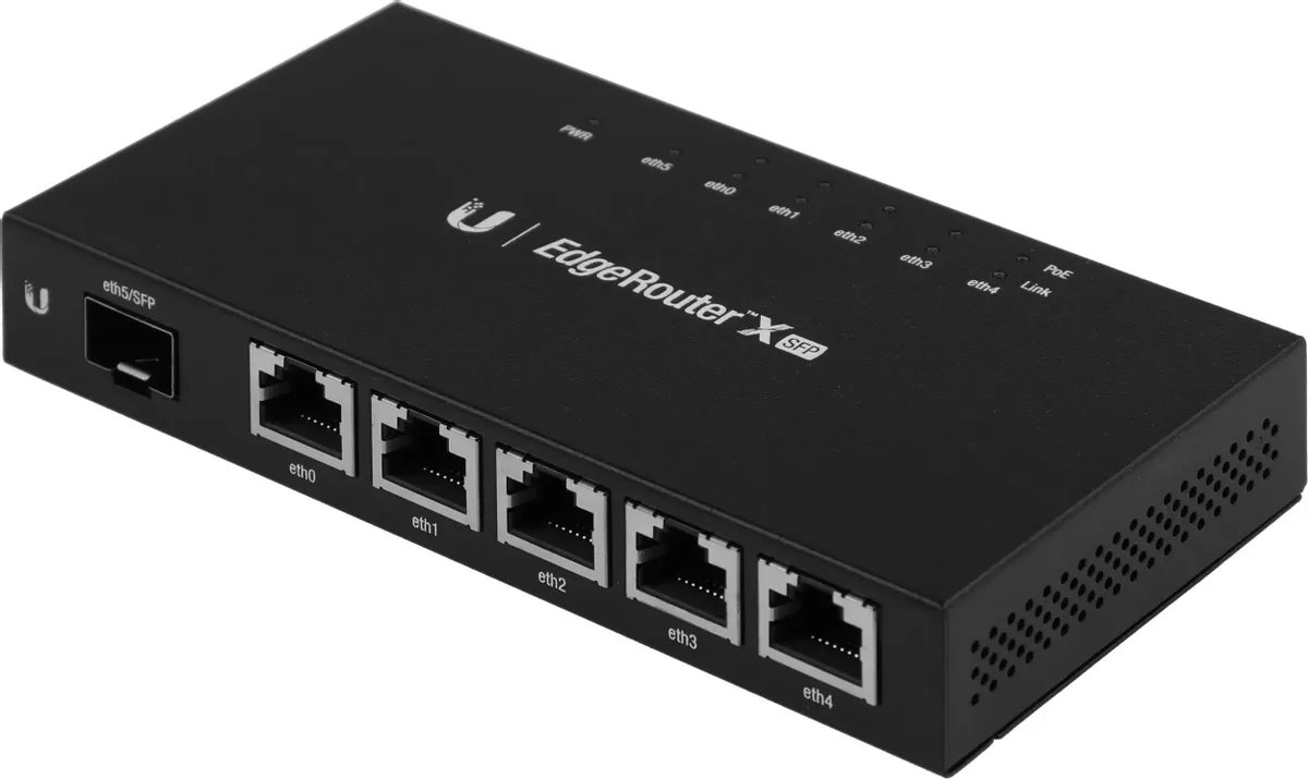 

Маршрутизатор Ubiquiti EdgeRouter X SFP, EdgeRouter X SFP
