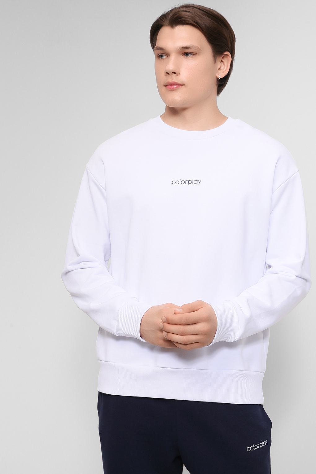 

Свитшот мужской COLORPLAY CP22041180-002 серый XL, CP22041180-002