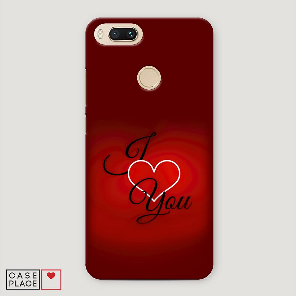 

Пластиковый чехол "I love you 3" на Xiaomi Mi A1