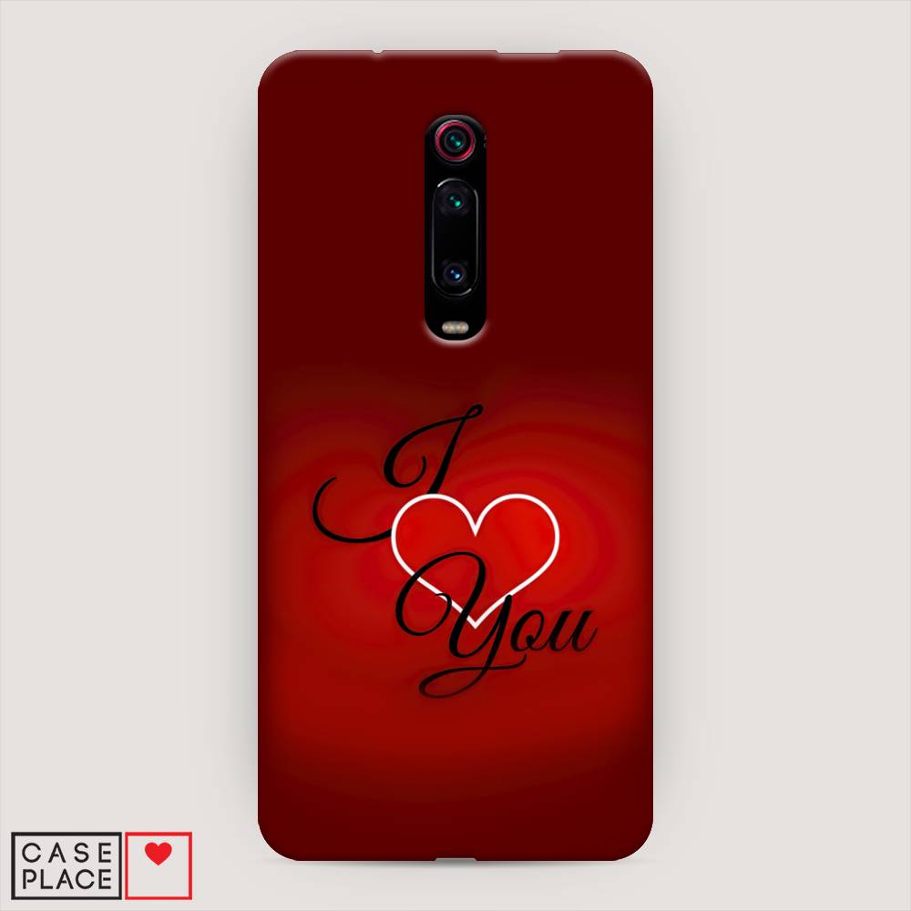 

Пластиковый чехол "I love you 3" на Xiaomi Mi 9T Pro, 35820-5