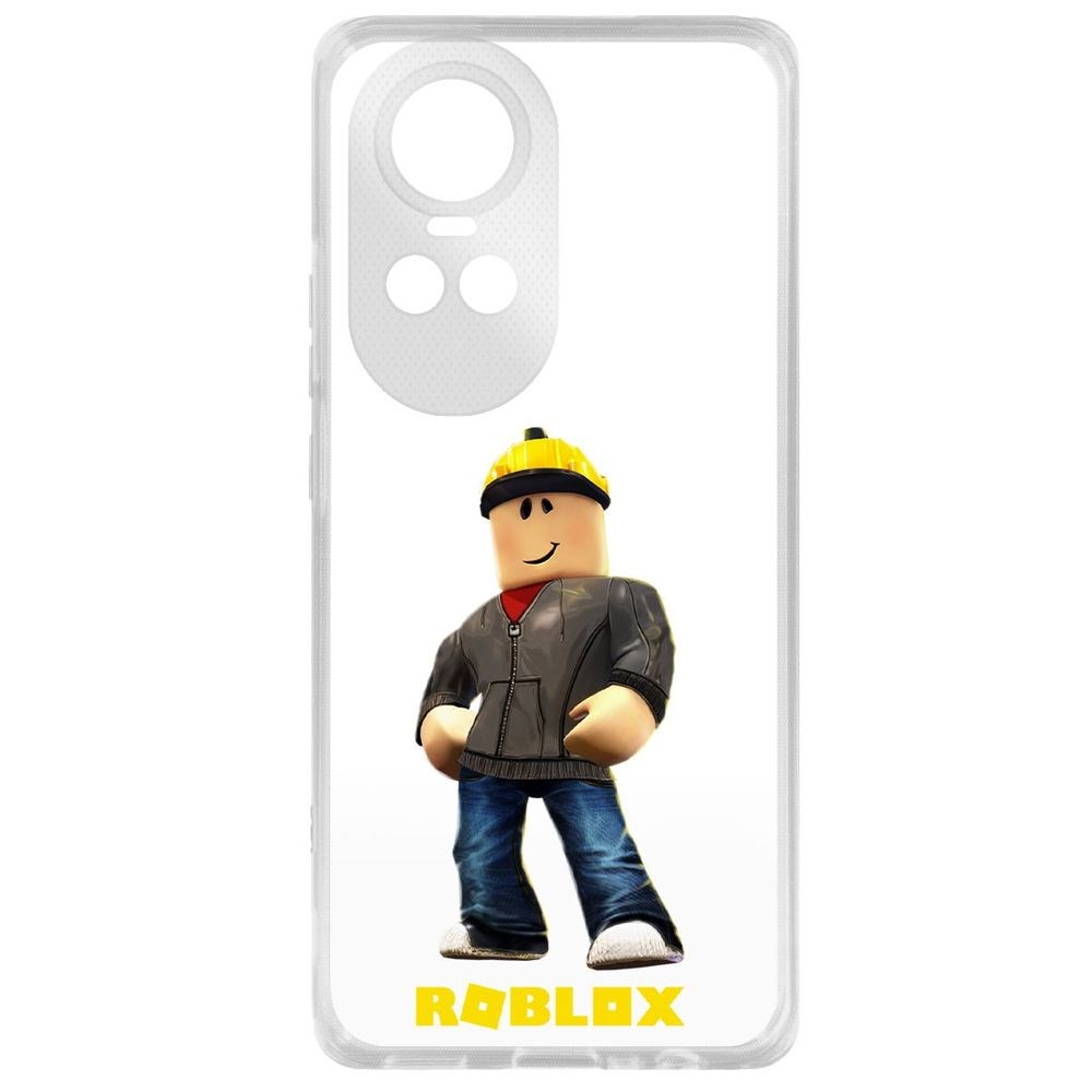 

Чехол-накладка Krutoff Clear Case Roblox-Строитель для Oppo Reno10 5G, Прозрачный