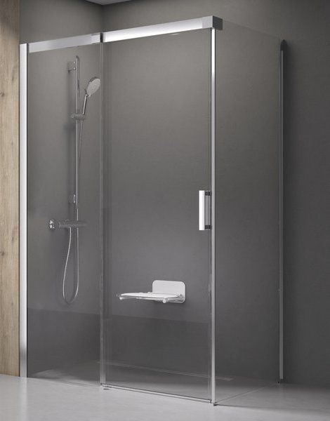 

Душевой уголок прямоугольный Ravak Matrix MSDPS 120х90 R белый+транспарент