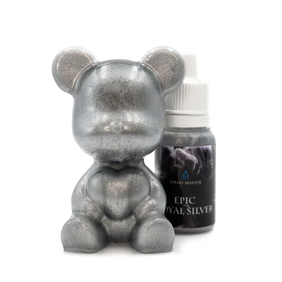 

Пигментированный краситель EPOXYMASTER Epic Royal Silver, 10мл, Epic Royal Silver