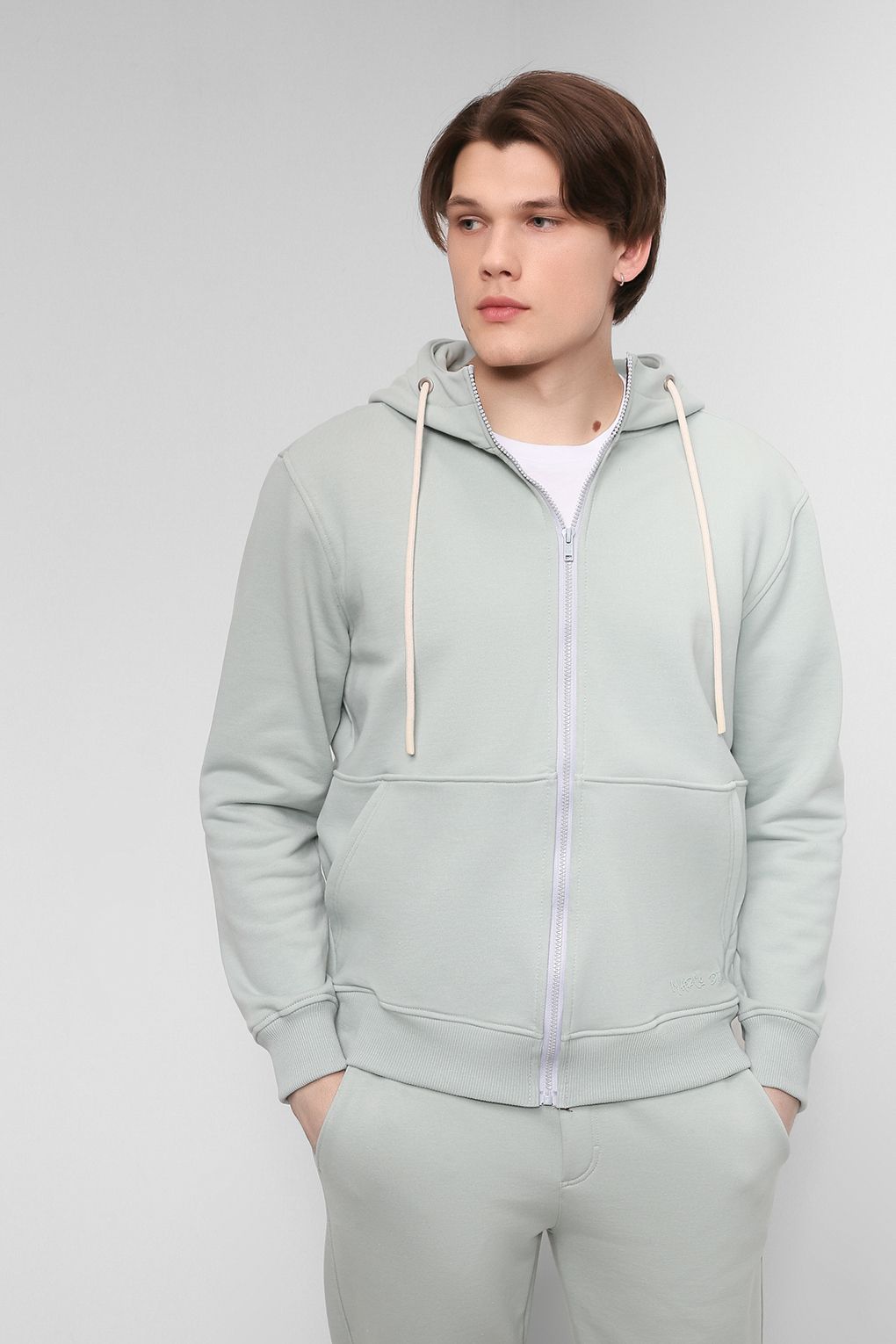 

Толстовка мужская MARCO DI RADI MDR220311212-030 зеленая 3XL, MDR220311212-030