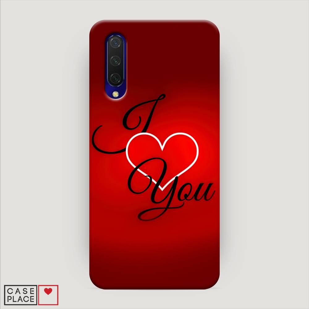 

Пластиковый чехол "I love you 3" на Xiaomi Mi 9 Lite, 36720-5