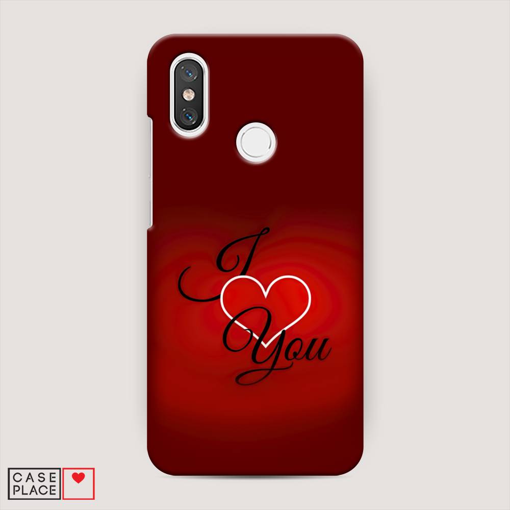 

Пластиковый чехол "I love you 3" на Xiaomi Mi 8, 33520-5