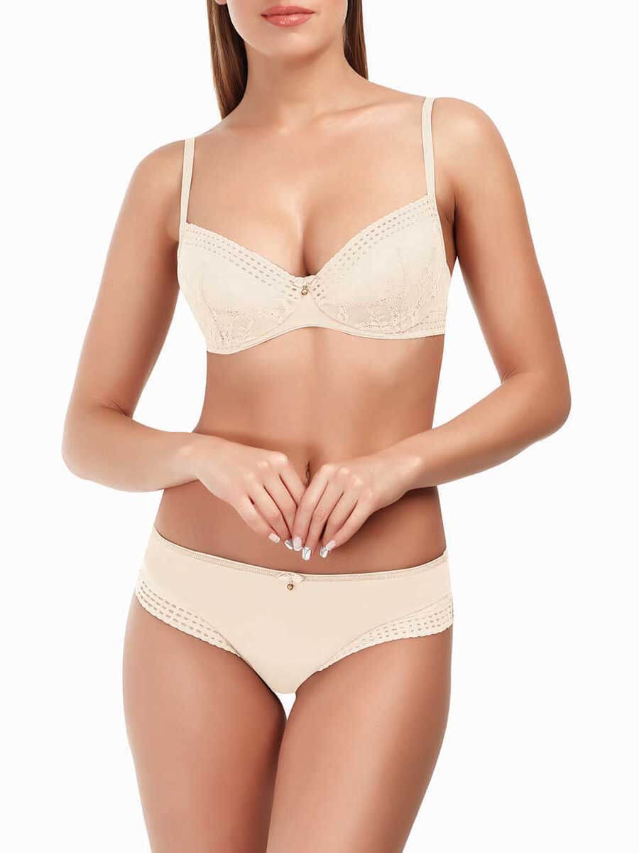 

Бюстгальтер женский MARC & ANDRÉ A8-1012 бежевый 85B, A8-1012