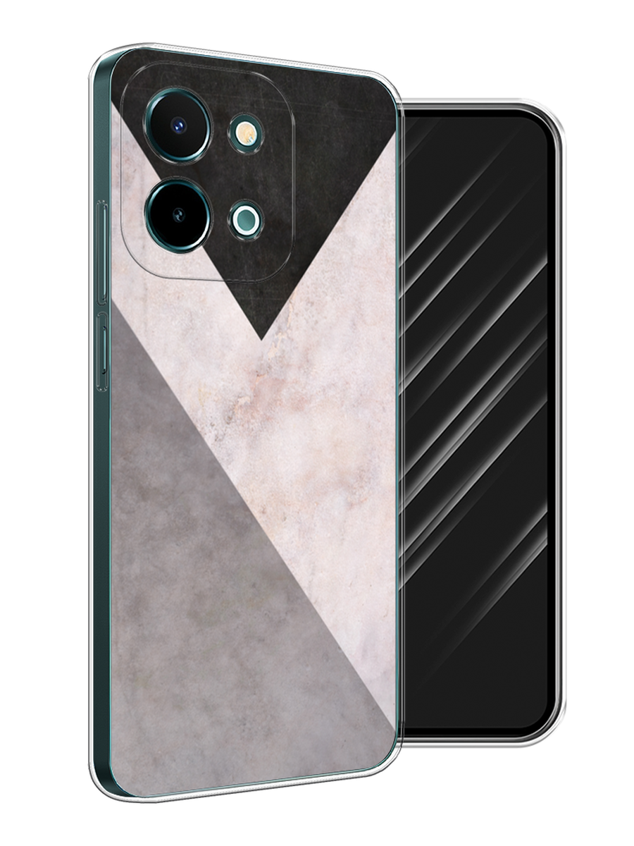 

Чехол Awog на Vivo Y28 4G "Геометричный мрамор", Бежевый, 2611650-1
