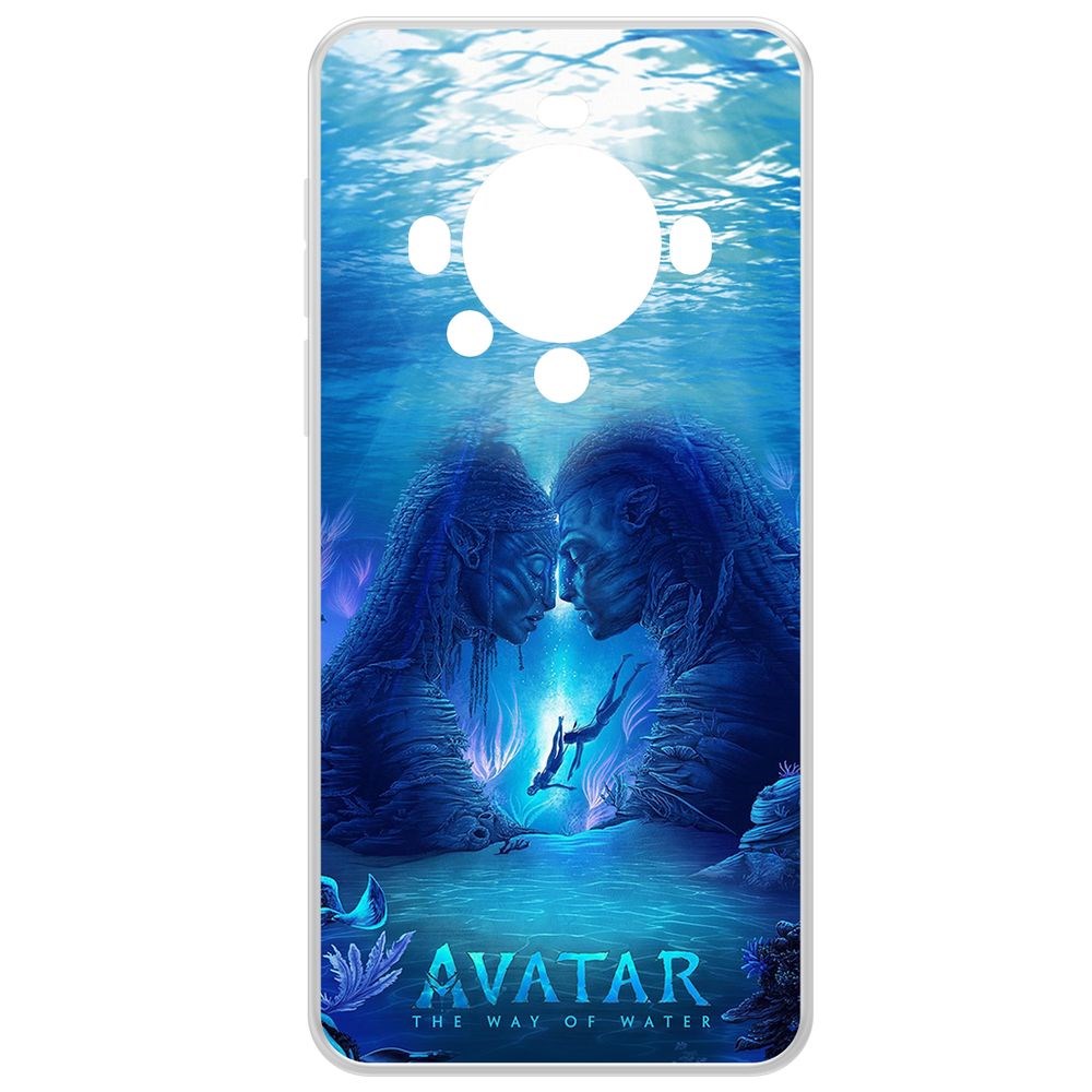 

Чехол-накладка Krutoff Clear Case Аватар - Рифы для Huawei Mate 60 Pro, Прозрачный