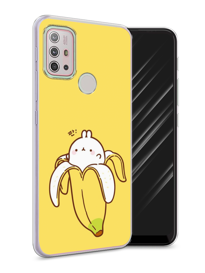 

Чехол Awog на Lenovo K13 Note / Леново K13 Note "Зайчик-бананчик", Желтый;белый, 112950-2