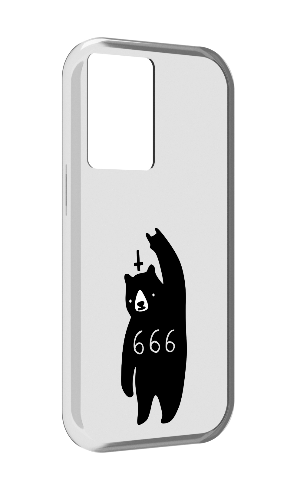 

Чехол MyPads медведь 666 для OnePlus Nord N20 SE, Прозрачный, Tocco