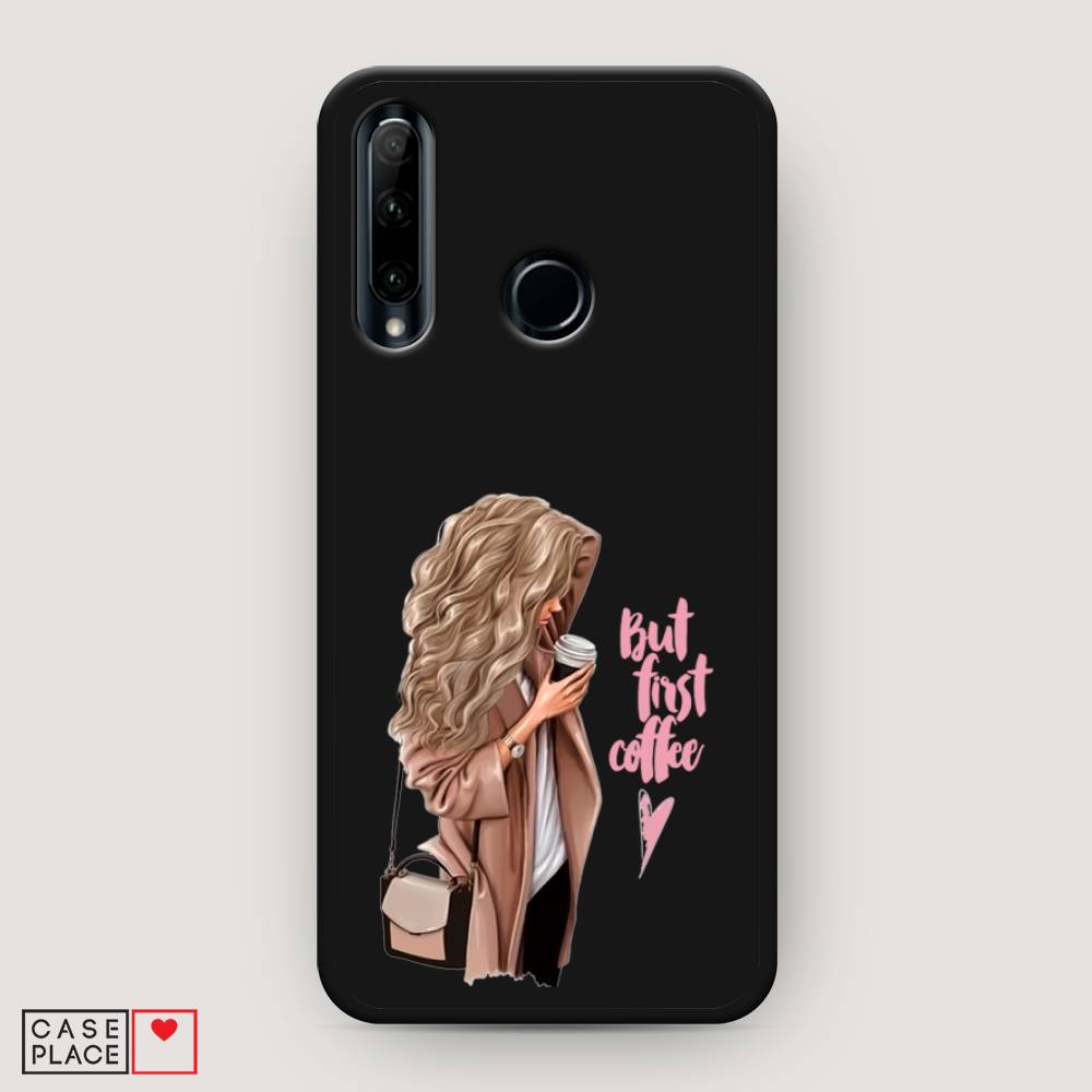 

Чехол Awog "Девушка с кофе" для Huawei P Smart Plus 2019