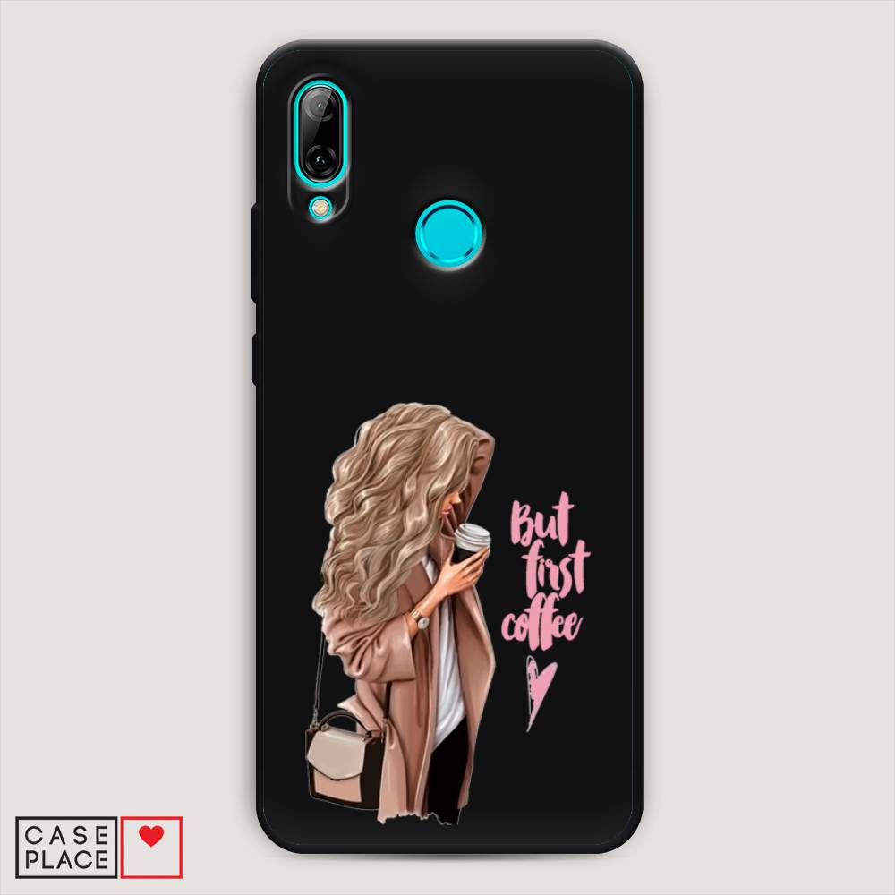 

Чехол Awog "Девушка с кофе" для Huawei P Smart 2019