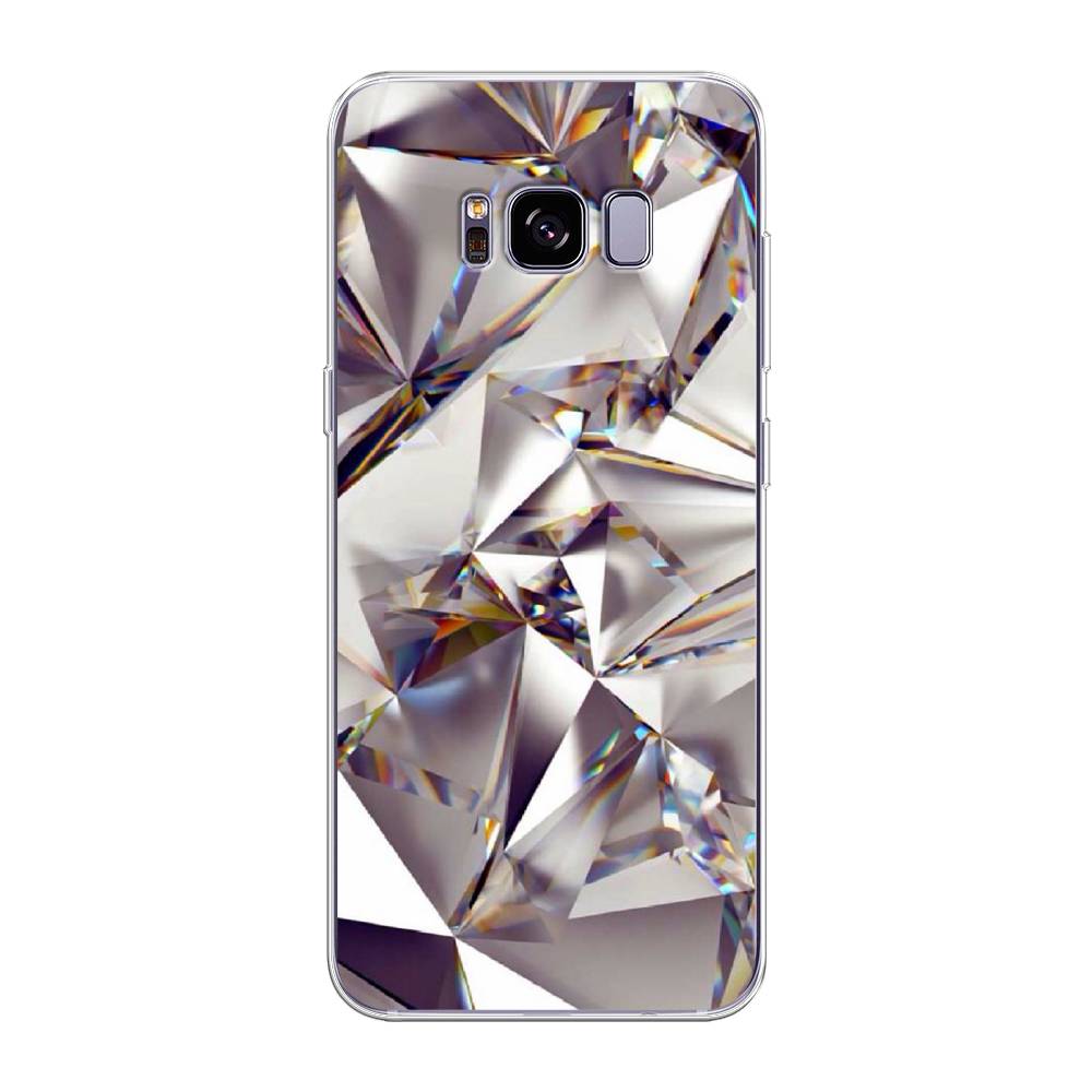 

Чехол Awog "Бриллианты" для Samsung Galaxy S8 +, Серебристый;бежевый, 24850-7