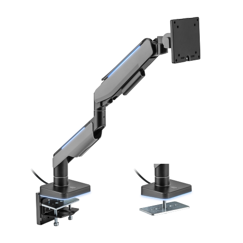 

Наклонно-поворотный кронштейн для монитора Brateck LDT61-C012L DG 17-49 серый, LDT61-C012L DG