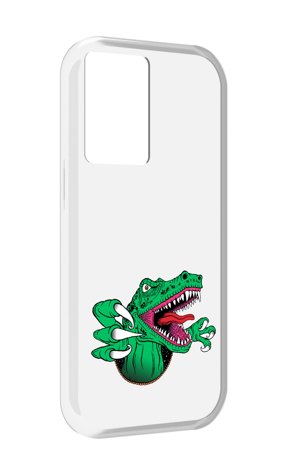 

Чехол MyPads крокодил для OnePlus Nord N20 SE, Прозрачный, Tocco