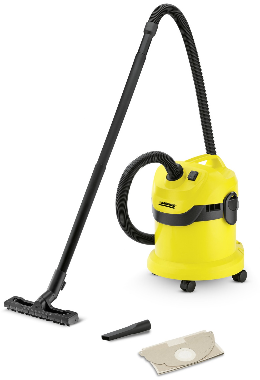 фото Пылесос karcher wd 2 y желтый