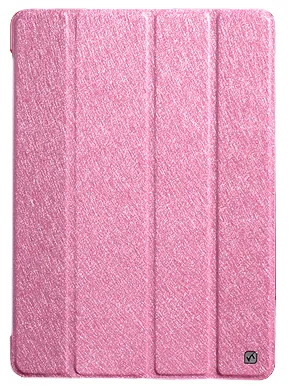 

Футляр-книга Hoco ICE Series для iPad Air темно розовый