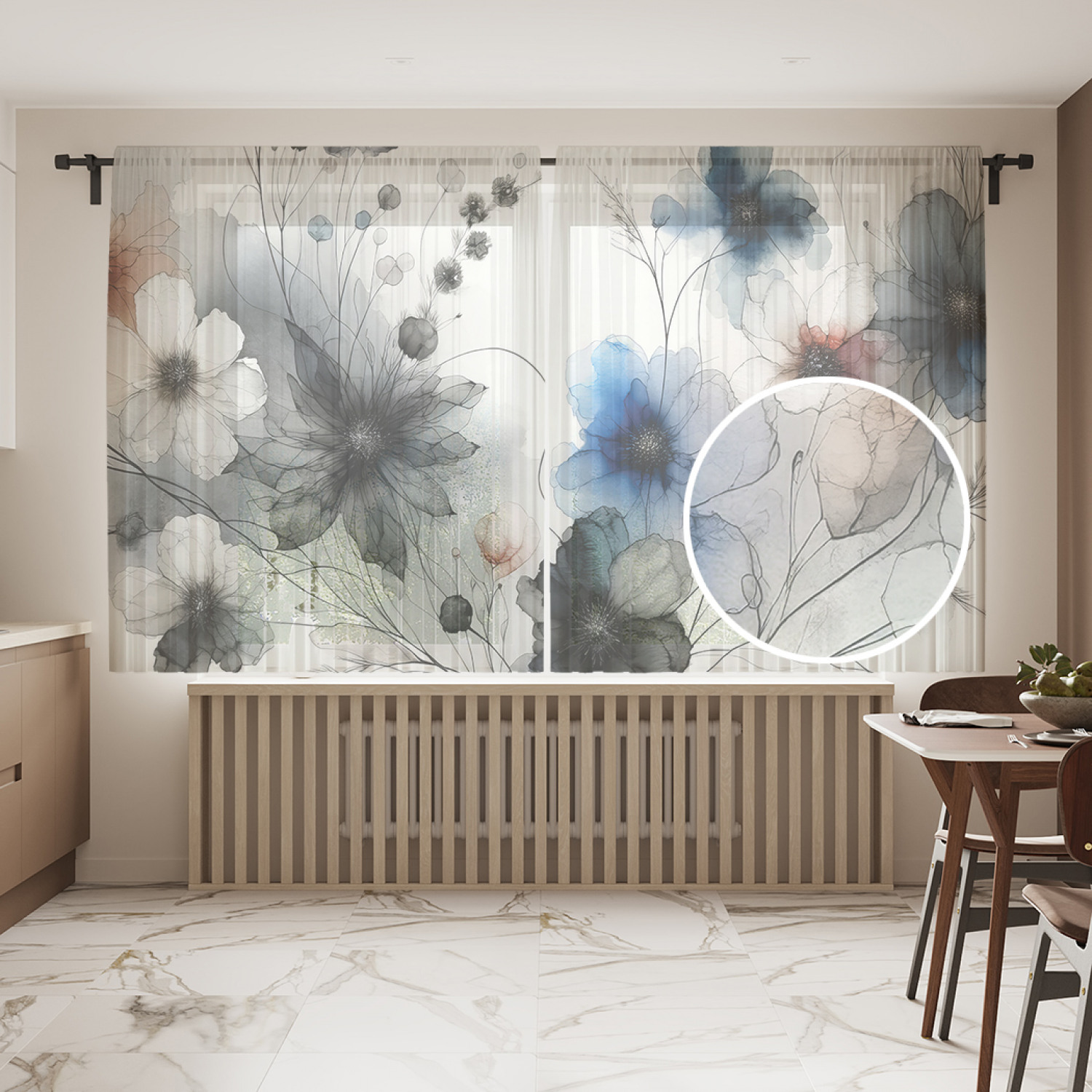 

Тюль JoyArty Творческий порыв 145х180, tul_sd1717_145x180