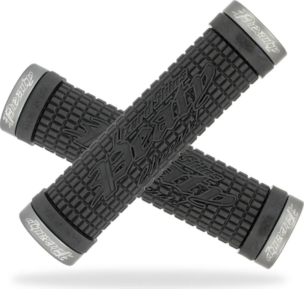 

Велосипедные грипсы Lizard Skins Peaty Lock-On Black (LOPDS100), Черный, Peaty