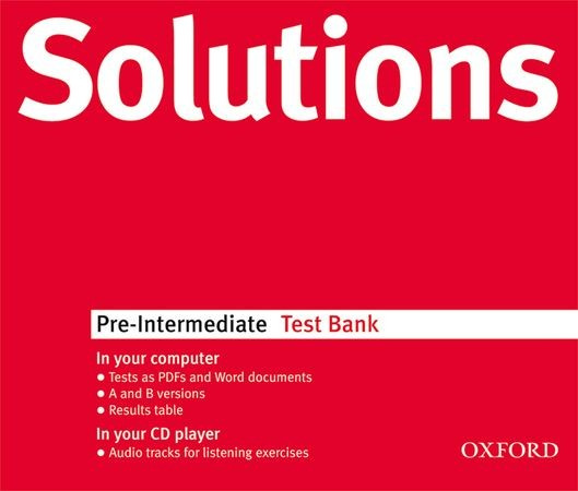 Solutions elementary tests. Solutions: pre-Intermediate. Solutions тест 2 pre Intermediate. Test Bank MULTIROM. Тест по solutions pre-Intermediate.