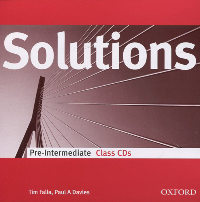 Книга Solutions Pre-Intermediate Class Audio CDs (2)