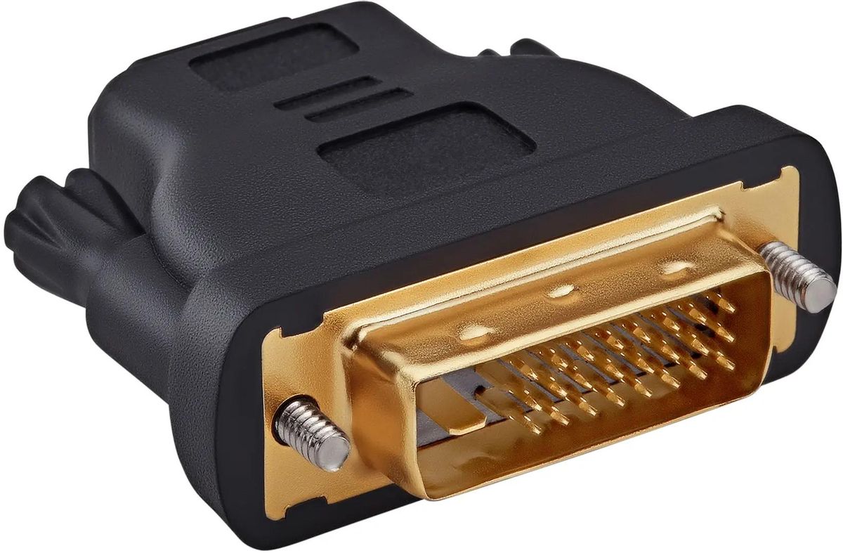 

Адаптер Buro HDMI - DVI-D вилка-вилка м (BHP RET ADA_HDMI-DVI) черный