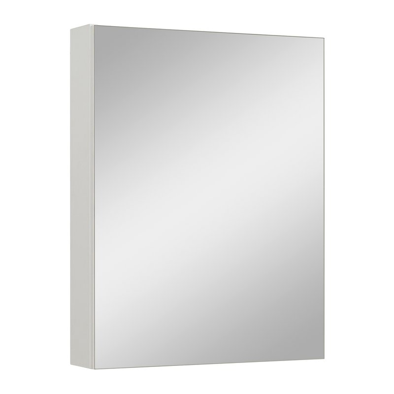 Зеркало шкаф для ванной Runo Лада 40 белый
