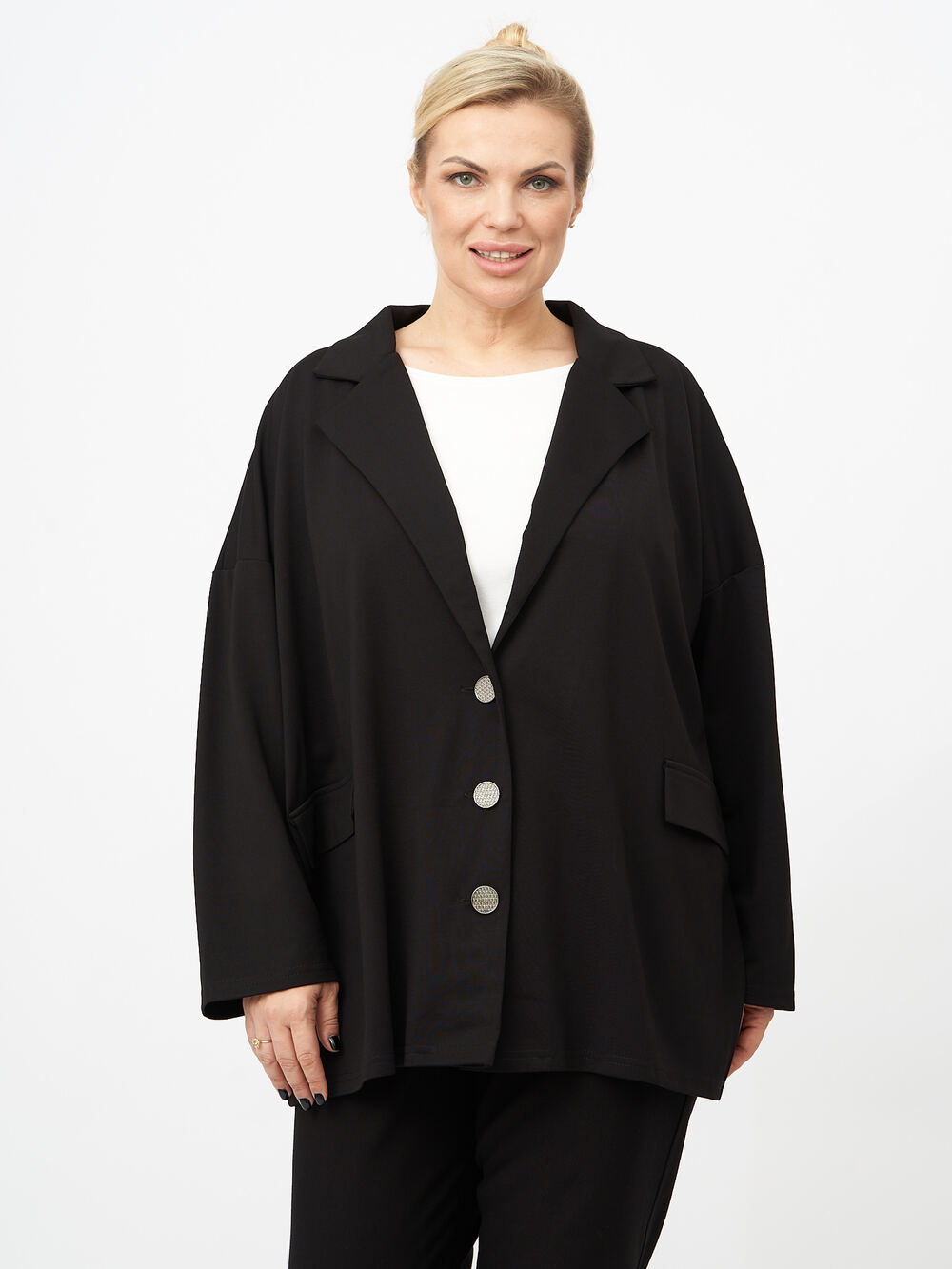 

Жакет женский ARTESSA GA45226BLK01 черный 60-62 RU, GA45226BLK01