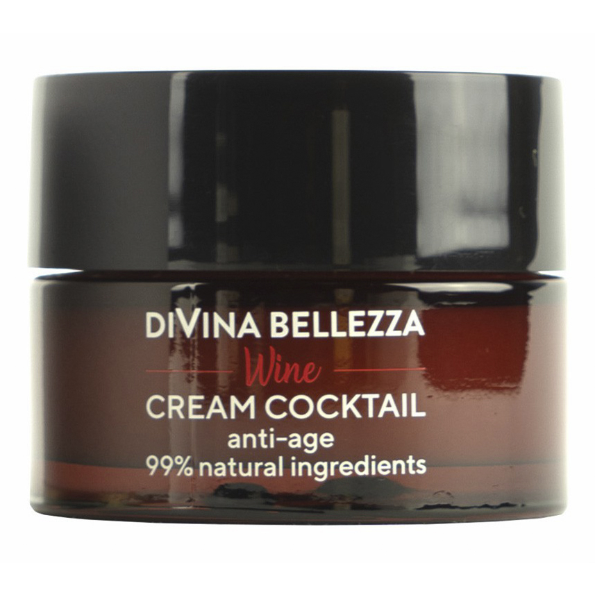 

Крем-коктейль для лица Divina Bellezza Face Cream Cocktail Anti-Age антивозрастной, 50 мл