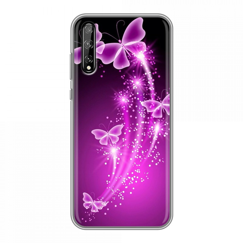 фото Чехол для honor 30i/huawei y8p с рисунком и защитой камеры 100gadgets