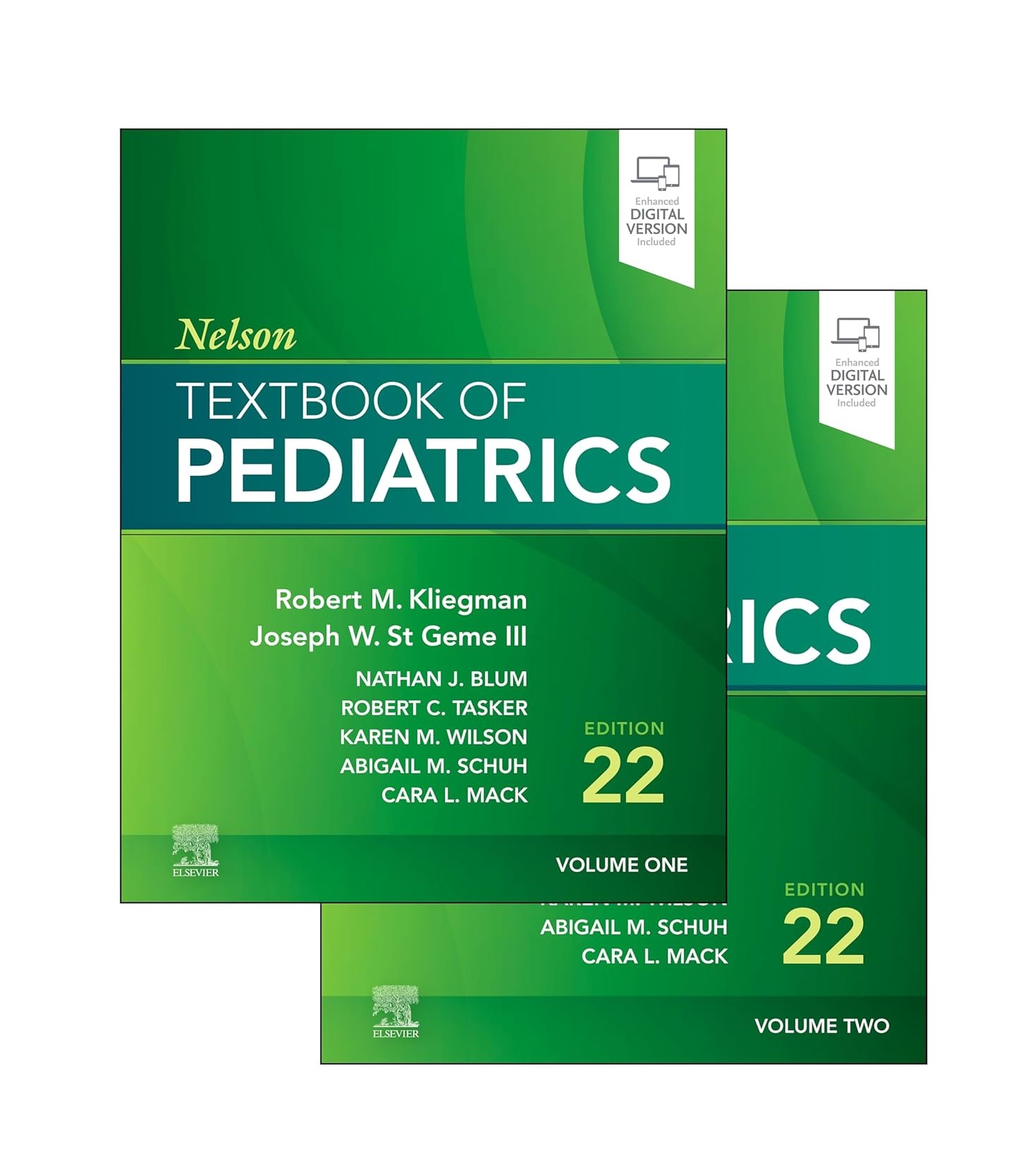 

Nelson Textbook of Pediatrics, 2-Volume Set, 22 ed. Kliegman, Robert M (Editor) , St Geme