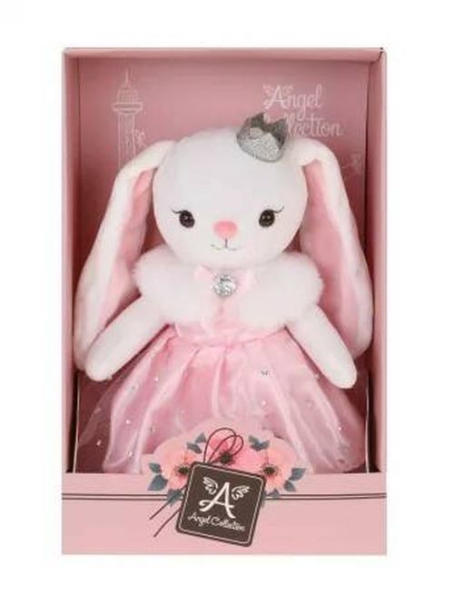 фото Мягкая игрушка angel collection зайка мишель - принцесса 682007