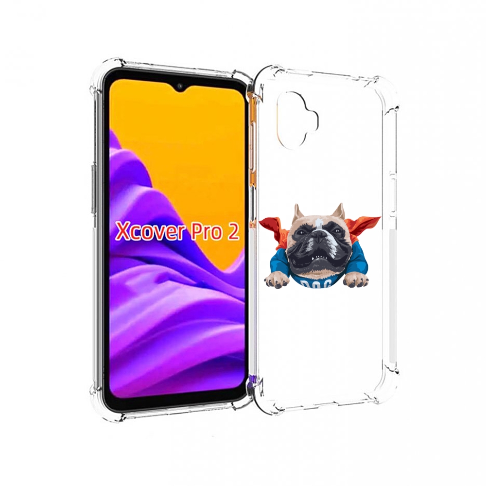 

Чехол MyPads Супер-Дог для Samsung Galaxy Xcover Pro 2, Прозрачный, Tocco