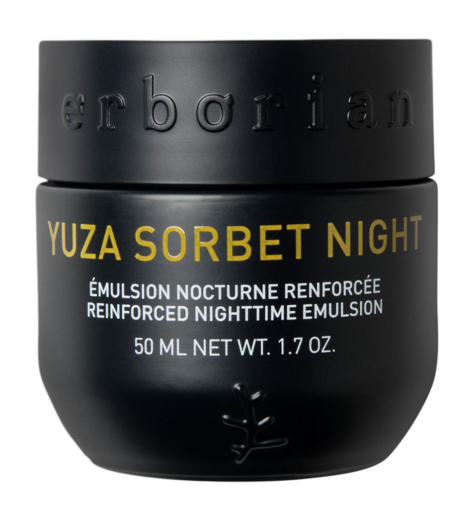 фото Крем для лица erborian yuza sorbet night reinforced nighttime emulsion ночной, 50 мл