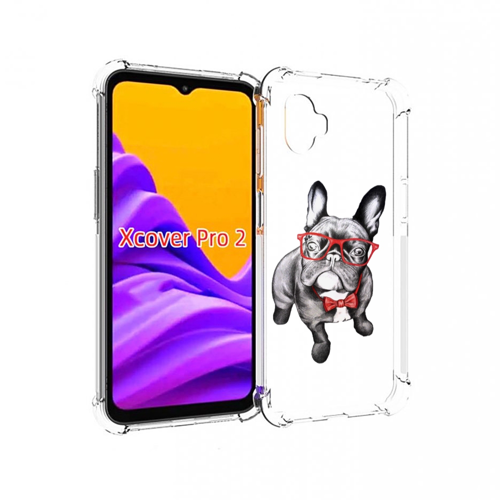 

Чехол MyPads Стильняга для Samsung Galaxy Xcover Pro 2, Прозрачный, Tocco