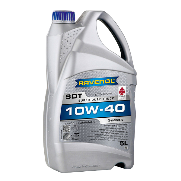 

Моторное масло Ravenol SDT Super Duty Truck SAE 10W40 new 5л