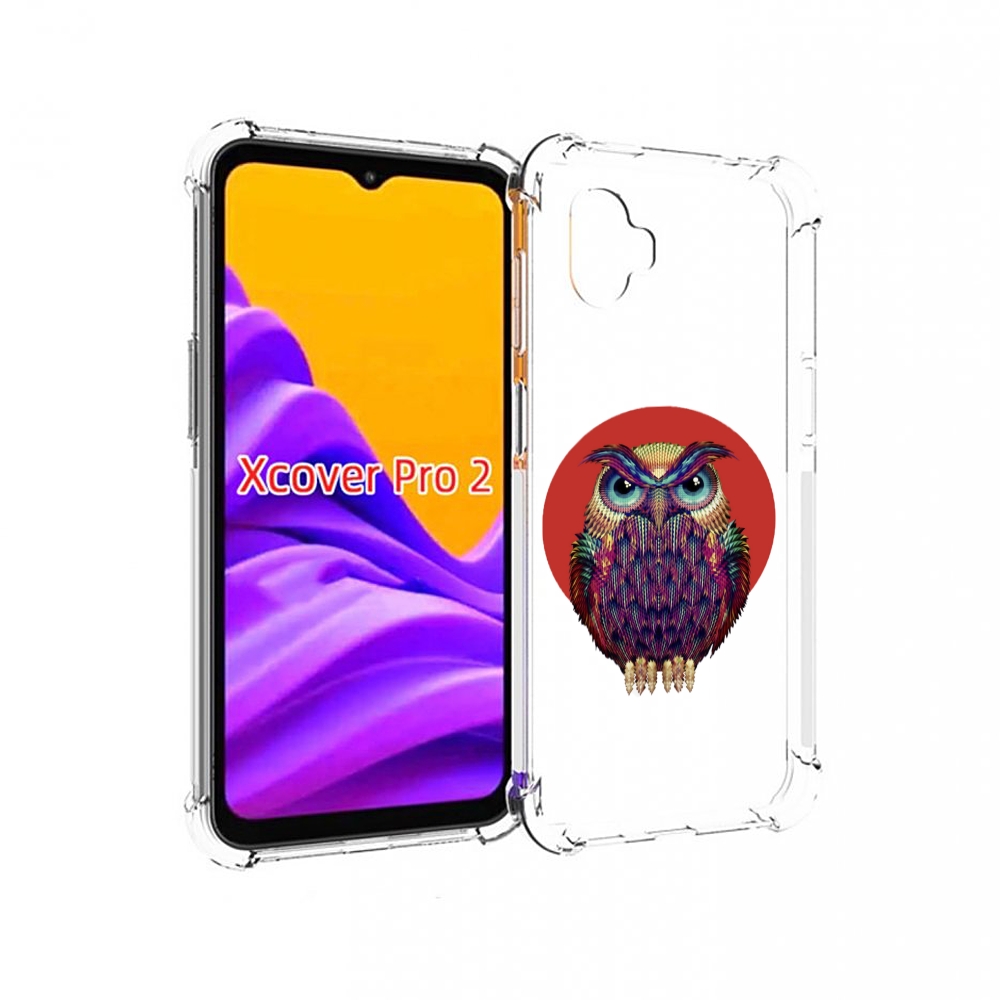 

Чехол MyPads Сова 3 для Samsung Galaxy Xcover Pro 2, Прозрачный, Tocco