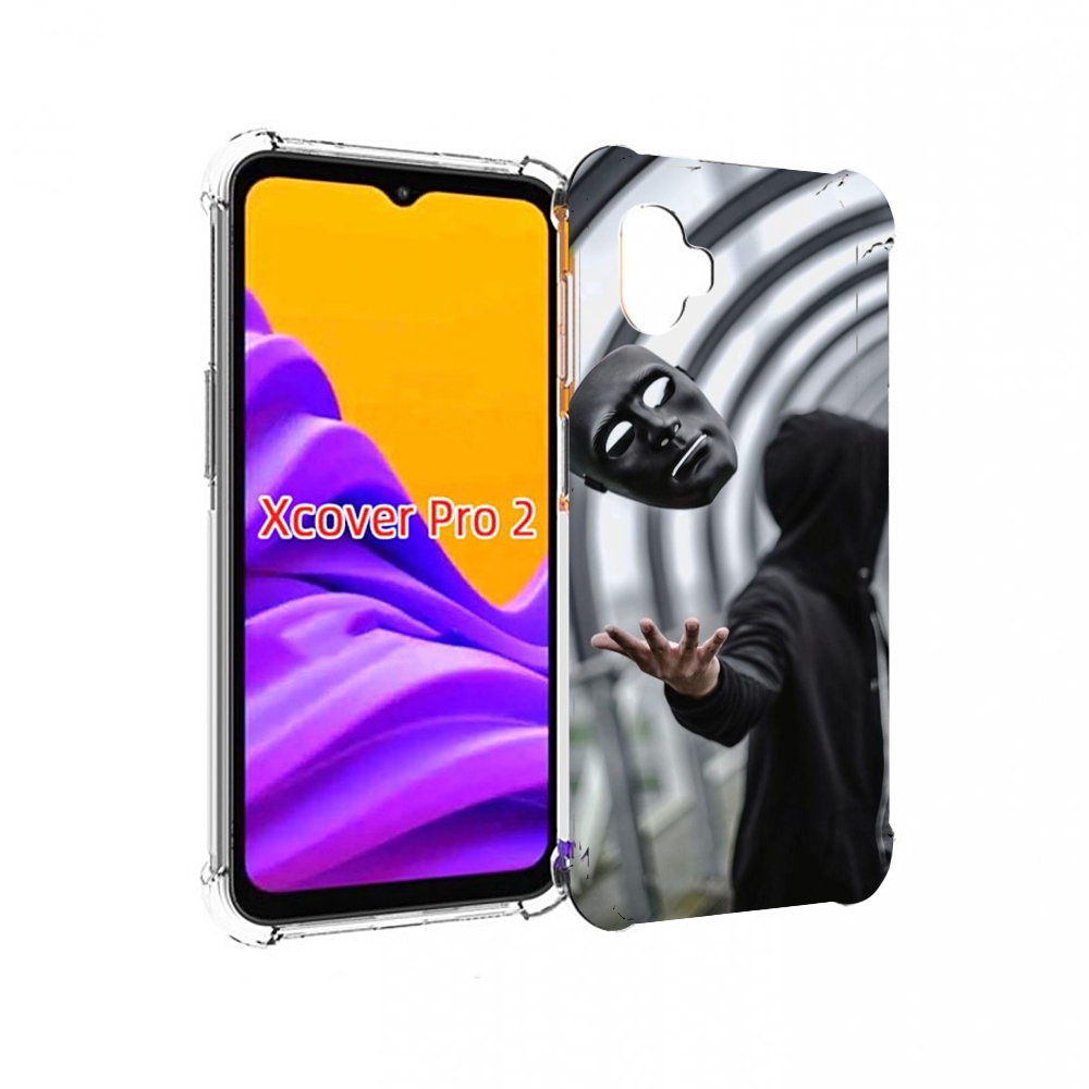 

Чехол MyPads Сними-маску для Samsung Galaxy Xcover Pro 2, Прозрачный, Tocco