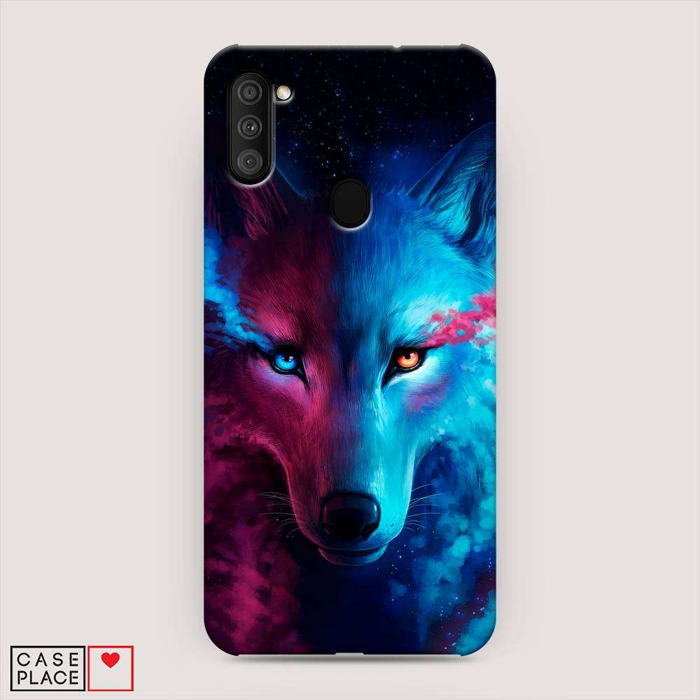 

Пластиковый чехол "Волшебный волк" на Samsung Galaxy M11, 2100620-1