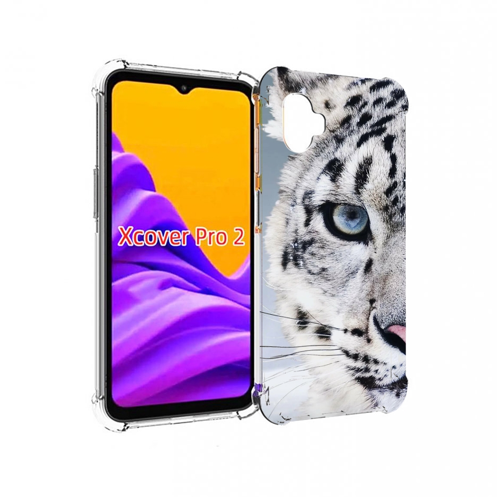 

Чехол MyPads Снежный-барс для Samsung Galaxy Xcover Pro 2, Прозрачный, Tocco