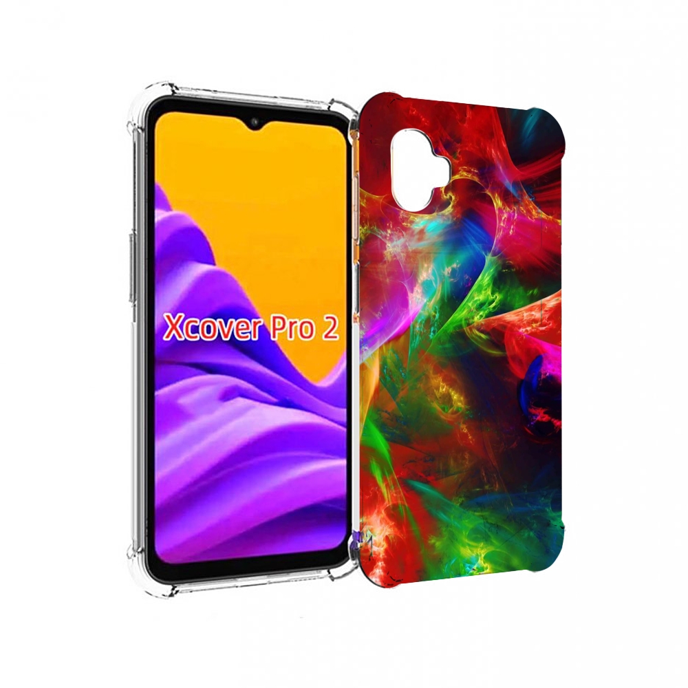 

Чехол MyPads Сияние-красок для Samsung Galaxy Xcover Pro 2, Прозрачный, Tocco