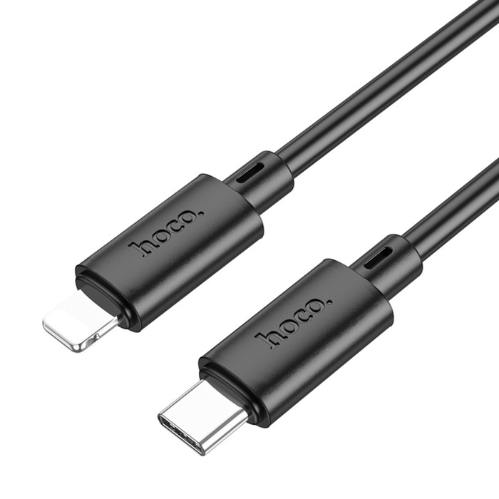 

Кабель Hoco X88, Type-C - Lightning, 1 м, быстрая зарядка, ПВХ, чёрный