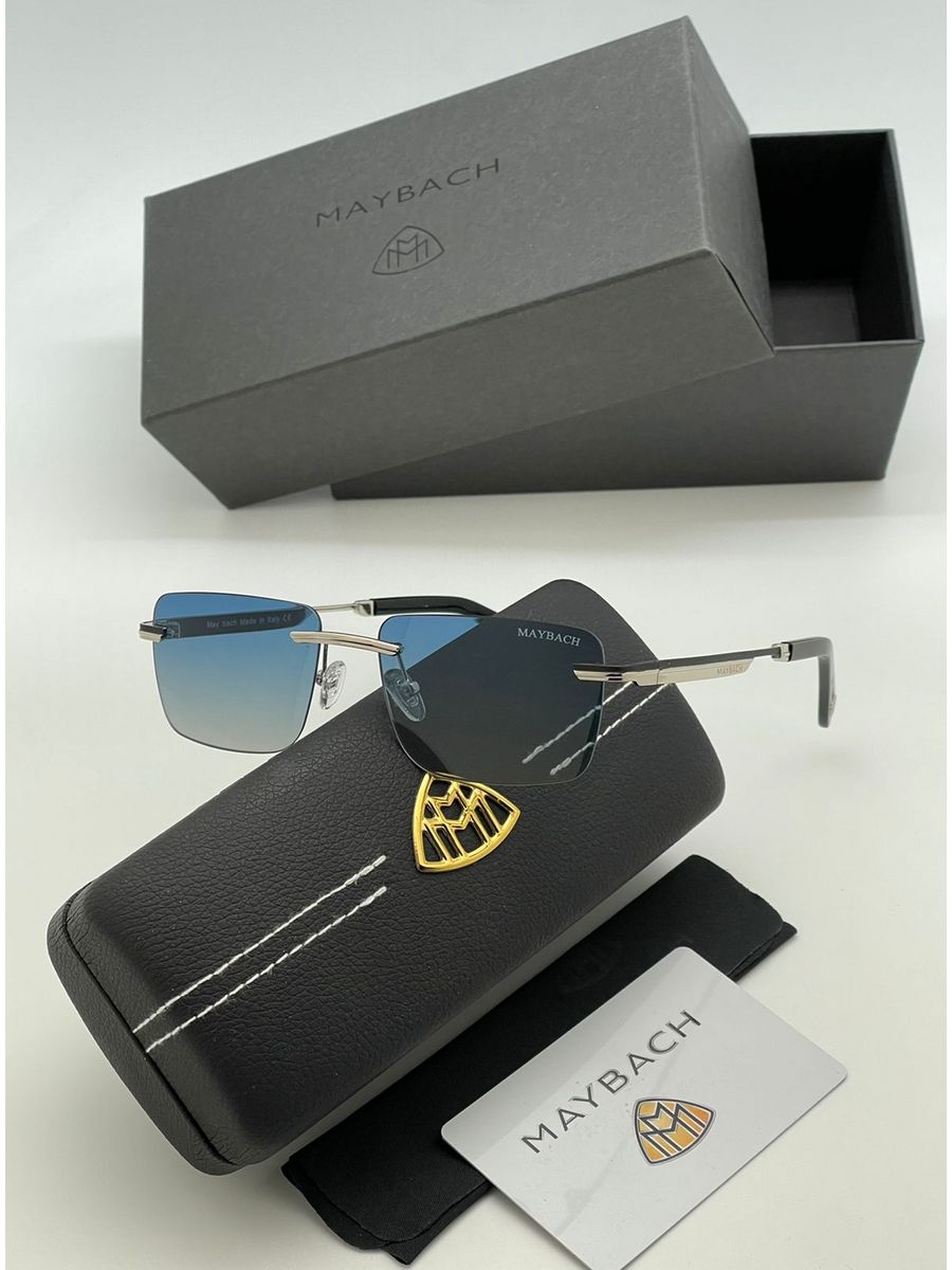 

Солнцезащитные очки мужские NoBrand 350 Реплика голубые, 350 Реплика