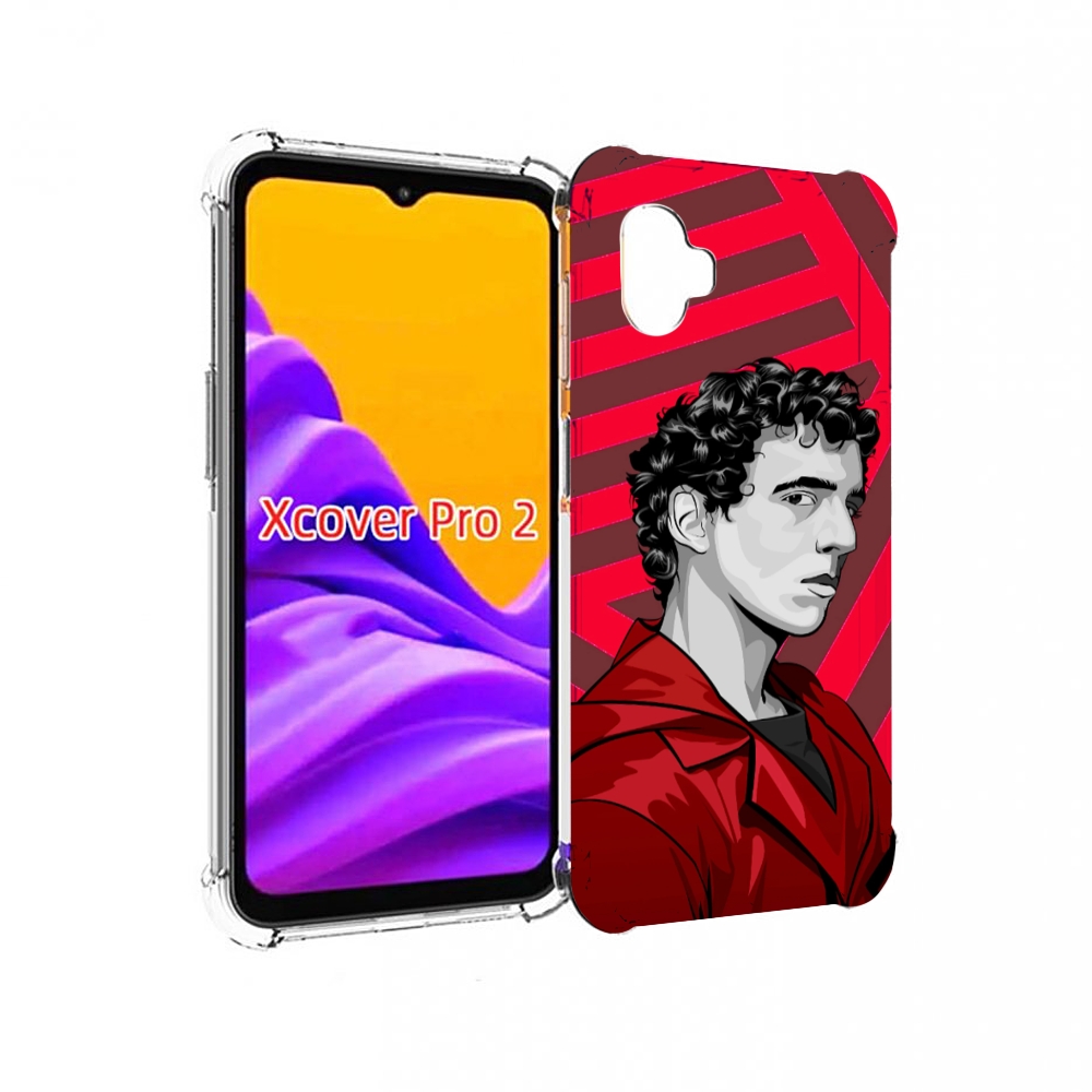 

Чехол MyPads Рио-бумажный-дом для Samsung Galaxy Xcover Pro 2, Прозрачный, Tocco