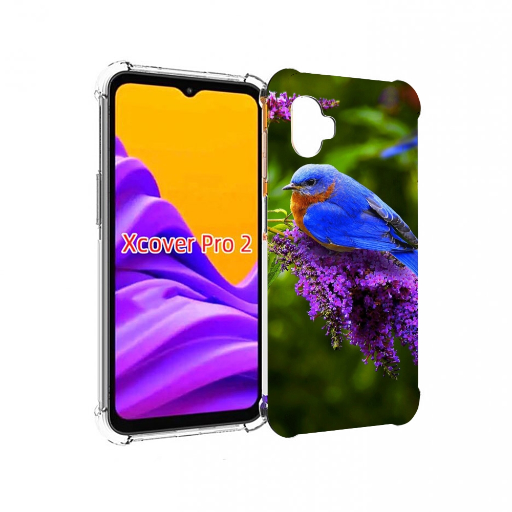 

Чехол MyPads Птица-сиреневая для Samsung Galaxy Xcover Pro 2, Прозрачный, Tocco